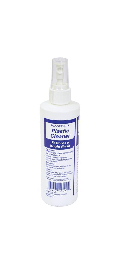 Plaskolite 1999990A 8 oz. Plastic Cleaner