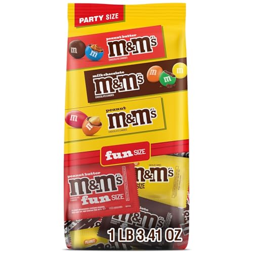 M&M'S Fun-Size Milk Chocolate Candy Pack, 19.41 oz., 35 Pieces (460668)