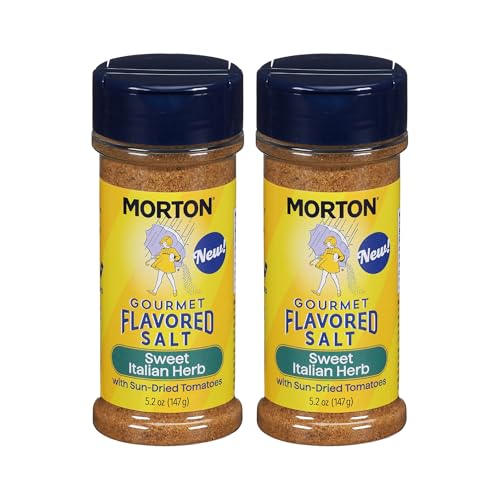Morton Gourmet Flavored Salt Sweet Italian Herb (2 Pack)