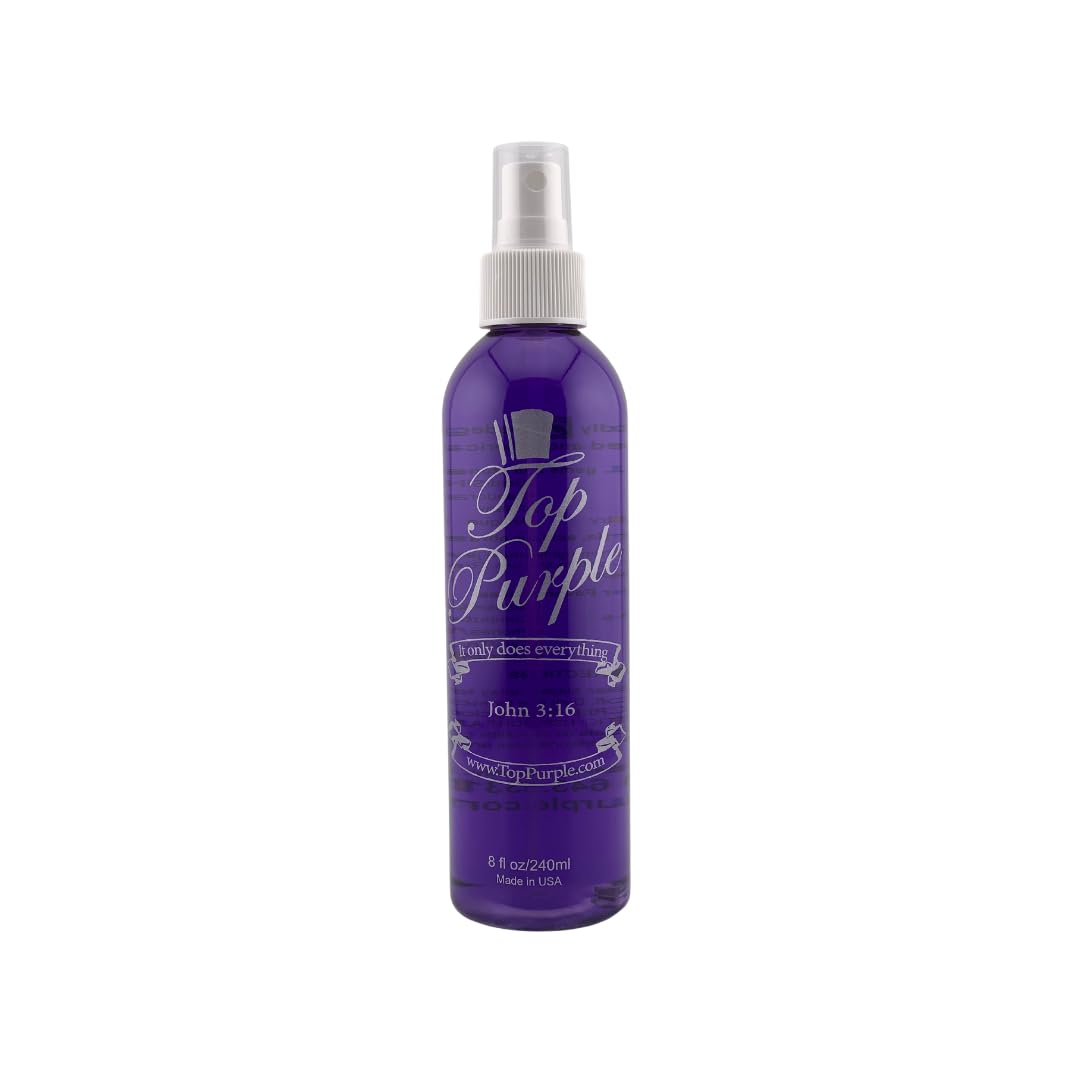 Top Purple Jewelry and More Cleaner 16, 8 and 2 Ounce Spray Bottles