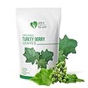 Turkey Berry Leaves - 100% Pure, Dried, Organic Leaves for Cooking, Herbal Use, and Natural Recipes