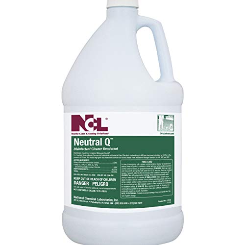 National Chemical Laboratories NEUTRAL-Q Disinfectant Cleaner 4 x 1 Gallon, Makes 256 Gallons of Disinfectant Cleaner. (NCL0248-29)