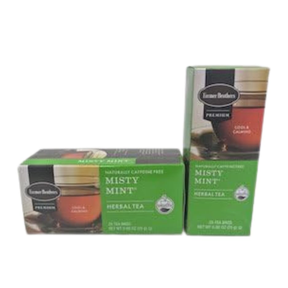 Farmer Brothers Premium: Misty Mint Hot Tea - 2/25 ct boxes