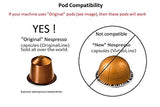 Hot Chocolate Nespresso Compatible Capsules Hot Cocoa Pods - Mint Infusion -3 Boxes - 30 Pod Package