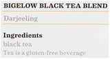 Bigelow Darjeeling Blend Tea 28-Count Boxes (Pack of 6) Full Caffeine Premium Black Tea Bold and Antioxidant-Rich Full Caffeine Black Tea in