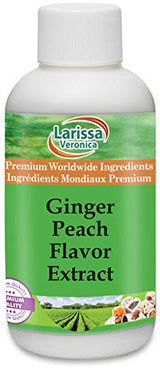 Ginger Peach Flavor Extract (4 oz, ZIN: 529206) - 2 Pack