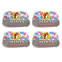 Buc-ee's Sugar Free Cotton Candy Flavored Breath Mints, Gluten Free, Four Tins of 50 Mints (200 Mints Total)