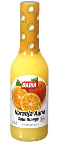 Badia Bitter Orange Sauce (Naranja Agria) - 20 oz (Pack of 12)