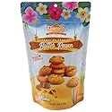 Diamond Bakery Hawaiian Butter Pecan Cookies - Irresistibly Delicious 4.5oz Resealable Pouch, Made with Aloha in Hawaii