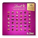 Lindt Mini Pralines, Assorted Chocolate Candy Pralines With Premium Filling, Great For Gift Giving, 6.2 oz. Gift Box