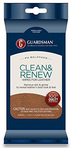 Guardsman Leather Cleaner Wipes