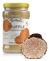TartufLanghe Black Truffle Carbonara Sauce - Creamy Pasta Sauce with Egg Yolk, Cheese, and Summer Black Truffle from Italy, Authentic Italian Food, No