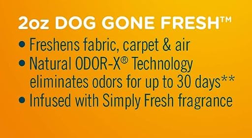 3 count Chaos & Cuddles Dog Gone Fresh Odor Eliminator 2 Fl Oz