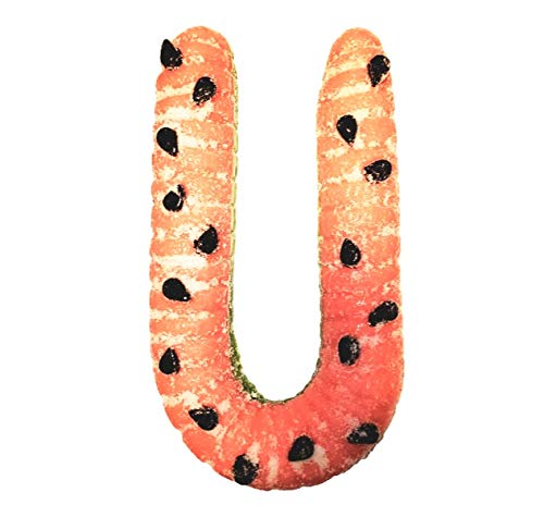 The Gummy Bear Guy (TM) | World's Largest Gummy (TM) Sour Watermelon Worm | Approximately 3lbs.