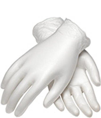 Ambi-Dex 64-V2000/XXL Disposable Vinyl, Ind. Grade, Clear, Powdered, 4 Mil White 2XL