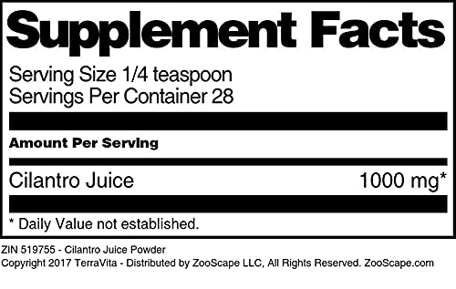 Cilantro Juice Powder (1 oz, ZIN: 519755) - 3 Pack