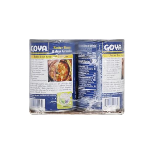 Goya Butter Beans, 15.5 Ounce (Pack of 8)