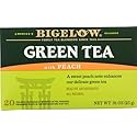 Bigelow Green Tea with Peach 20 ea (Pack of 2)