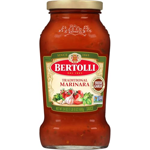 Bertolli Traditional Marinara Sauce, Spaghetti Tomato Pasta Sauce, 24 oz