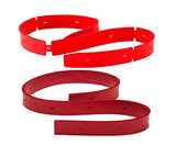 Squeegee Blade Kit 222381 & 222382 | Front & Rear Replacement | Fits Tennant 5680 & 5700 28" Walk?Behind Scrubbers