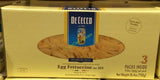 De Cecco Pasta Egg Noodle Fettuccine, 8.8 Ounce - 12 per case.