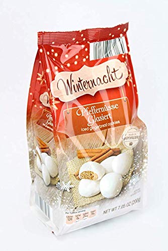 Winternacht Pfeffernusse Glasiert, Iced Gingerbread Cookies 7.5 Ounce