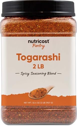 Nutricost Pantry Togarashi Seasoning Powder (2 LB) - Spicy Japanese 7 Spice Blend, Vegan-Friendly, GMO-Free, Gluten-Free