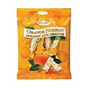 Golden Bonbon Italian Soft Orange Almond Nougat Candy, Individually Packed Chewy, Gluten Free Nougat, Full of Almonds, Halal Candy 3.53 Ounces (Almond