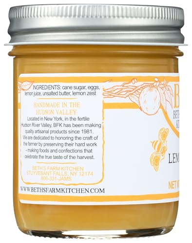 Beths Farm Kitchen Lemon Curd, 8 OZ