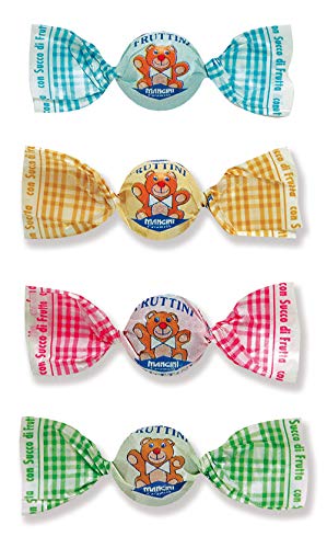 Mangini, Italian Candy With Orange and Lemon Juice (Fruttini) (3 Lbs)