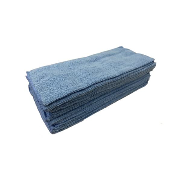 Innovative Services 116006 HP Microfiber Cloth - Blue - Pack of 12