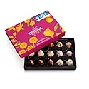 Godiva Signature Truffles Limited Edition Spring Gift Box, Belgian Dark & Milk Chocolates with Ganache Centers, Gourmet Mother's Day Chocolate Gifts