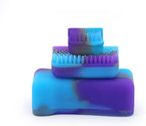Green Piece® Magnetic Glass Cleaner Kit (Made in USA) - 2 Bottles of 16 oz Glass Cleaner with Purple Magnet Scrubber for Easy Grime Eco-Friendly