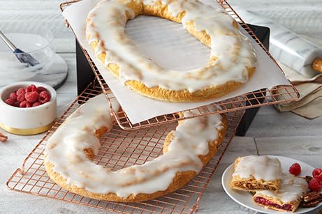 Fan Favorite Kringles (2-pack Raspberry and Pecan)-Racine Danish Kringles