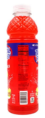 Tropical Fantasy Fruit Punch Juice Cocktail, Fruit Punch, 22.5 Fl Oz