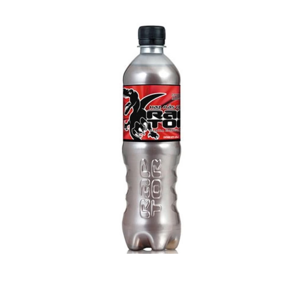 Raptor Energy Drink with Sparkling Fruit Punch Flavor Beverage, 24 Pack (20.3 oz each)