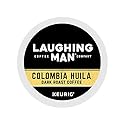 Laughing Man Colombia Huila Coffee Single-Serve K-Cups for Keurig Brewers, 16 Count
