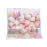 Giant Pink & White Marshmallow Hearts - 30 Piece Bag