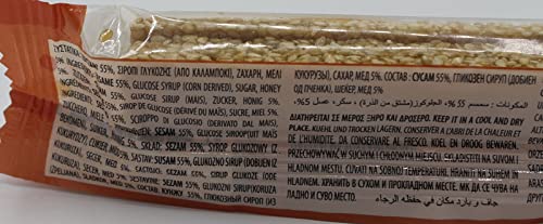 Orino Greek Sesame and Honey Bars, 6-pack