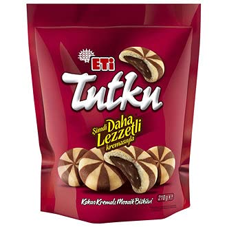 Eti Tutku Mosaic Biscuit Filled With Cocoa Cream, Turkish Biscuit,Bisküvi Turkish Cookies By Eti 7.4 OZ - 210gr Halal ?????? ????