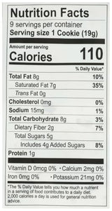 Emmy's Organics Organic Chocolate Chip Coconut Cookies, 6 oz