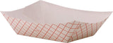 Dixie 2 Lb Polycoated Paper Food Tray by GP PRO (Georgia-Pacific), Kant Leek, Red Plaid, RP2008, 1,000 Count (250 Trays Per Pack, 4 Packs Per Case)