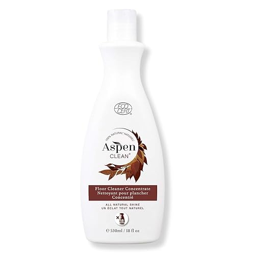 AspenClean Natural Floor Cleaner Concentrate | Makes 18 Bottles | EWG Verified | Safe for Tile, Wood & Laminate | 18 fl oz