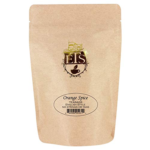 Orange Spice Flavored Black Tea Bags - 25 count