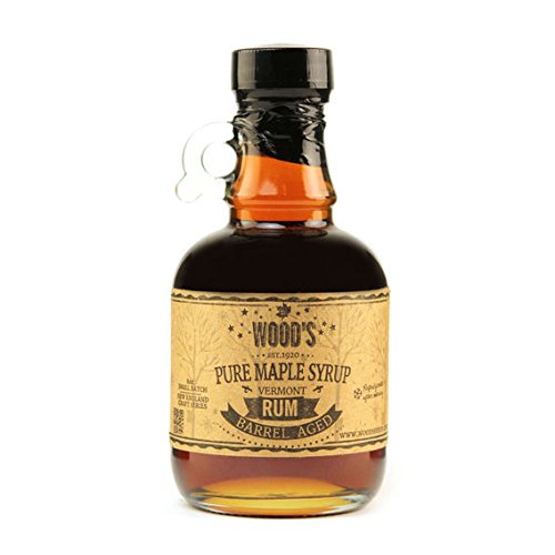 Set of Four Pure Vermont Maple Syrup - Bourbon, Rum, Ghost Pepper and Smoked - in Glass Jugs
