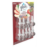 Glade PlugIns Scented Oil Refill, Essential Oil Infused Wall Plug in, 6.39 fl. oz, 9 ct. (Apple Cinnamon)