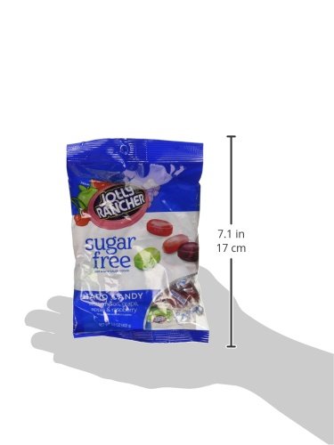 Jolly Rancher Sugar Free Hard Candy, 3.6 oz Bag (3.6 oz), Pack of 3