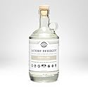 Rustic Strength Natural Laundry Detergent, Fresh Linen Scent, Liquid, Color Safe, Sensitive Skin, HE Compatible, 24 oz Glass