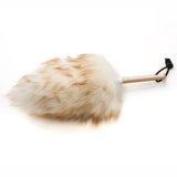 Wool Shop Lamb Wool Lanolin Dusters Deluxe Kit of 3 Sizes 10 in 24 in 36 in Wood Handle