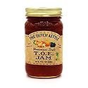 The Dutch Kettle T.O.E. Jam - Gourmet Homestyle Sweet Fruit Spread - Amish-Made with the Finest Tangerine, Orange, & Elderberry Flavor for Homemade